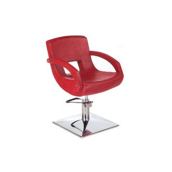 Fotel fryzjerski Nino BH-8805 czerwony